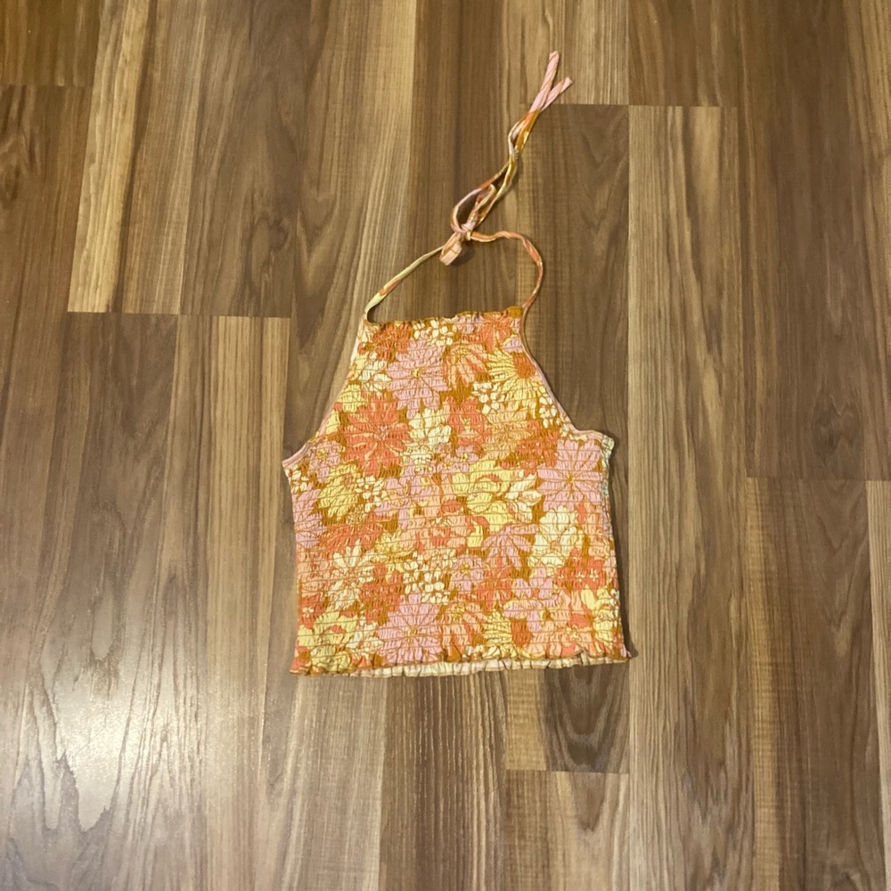 Billabong Multicolor Smocked Top